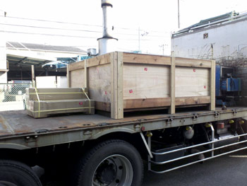 出荷のトラック